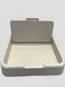 Organizador de Cozinha 5 em 1 Suporte para Tampas, Panelas, Talheres e Porta-Tempero