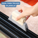 KIT Limpeza de Vãos Ákora Limpa Box + Limpador Janela Escova Limpeza Cantos