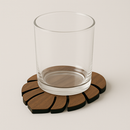 kit Descanso Apoio Suporte de Panela quente OU Porta Copo Proteção Pratos Jarras Suco Café Decoração Casa Cozinha Mesa