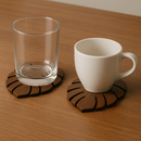 kit Descanso Apoio Suporte de Panela quente OU Porta Copo Proteção Pratos Jarras Suco Café Decoração Casa Cozinha Mesa
