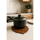 kit Descanso Apoio Suporte de Panela quente OU Porta Copo Proteção Pratos Jarras Suco Café Decoração Casa Cozinha Mesa