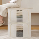 Caixa Organizadora 66L 50x40x33cm Antimofo Impermeável Guarda Roupas Brinquedos Sapatos Viagem Zíper Antivazamento
