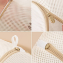 Kit 6 Sacos Lava Roupa Facil Para Máquina de Lavar Delicadas Íntimas Organizador de Roupas Ziper