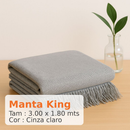 Manta para Sofá Luxo King Gigante 3x1,8mts Decorativa Premium Algodão Capa Protetora Grande Elegante