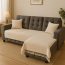 Manta para Sofá Luxo King Gigante 3x1,8mts Decorativa Premium Algodão Capa Protetora Grande Elegante