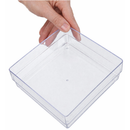 Kit 10 Organizador Acrílico Cristal Modular Geladeira Gavetas Maquiagem